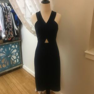 BCBGeneration Navy Cocktail Dress